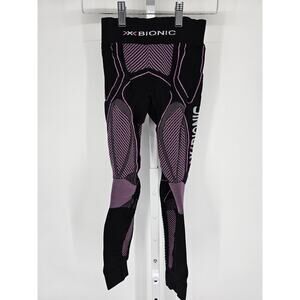 X-Bionic X Bionic Lady Run Speed EVO Front Pants Compression Italy Women's Sz XS